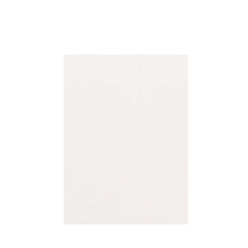 Silhouette 60-in x 84-in Glue to Wall Tub Wall Panel, White