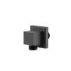 Samuel Müeller SMSWE-MB Sampson Wall Elbow With Joint, Matte Black