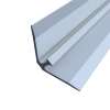 Samuel Müeller SMTICT9610-00 Trinity Aluminum Corner Trim (10-Pack), Stainless