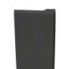 Samuel Müeller SMTRIM962-09 96-in x 2-in x .25-in x .5-in Wall Edge Trim, Black