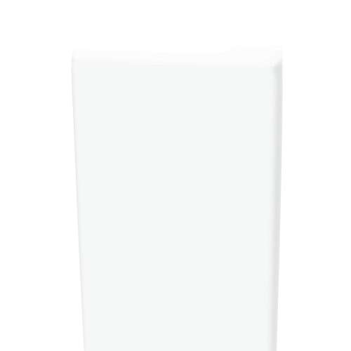 Samuel Müeller SMTRIM962-01 96-in x 2-in x .25-in x .5-in Wall Edge Trim, White