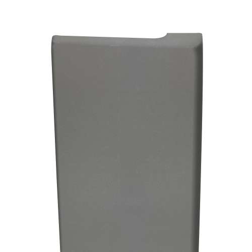 Samuel Müeller SMTRIM962-40 96-in x 2-in x .25-in x .5-in Wall Edge Trim, Dark Grey