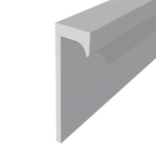 SMTSET962-39 Trinity 96-in Aluminum Square Edge Trim (2-Pack), Grey