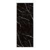SMTW3996-KI03GCA Trinity 39-in x 96-in Continous Pattern Shower Wall Panel A, Black Carrara (Glossy)