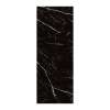 SMTW3996-KI03GCB Trinity 39-in x 96-in Continous Pattern Shower Wall Panel B, Black Carrara (Glossy)