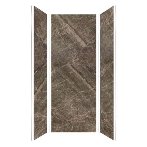 SMTWK363696-KI82H Trinity 36-in x 36-in x 96-in 3-Piece Shower Wall Kit, Ariel Desert (Honed)
