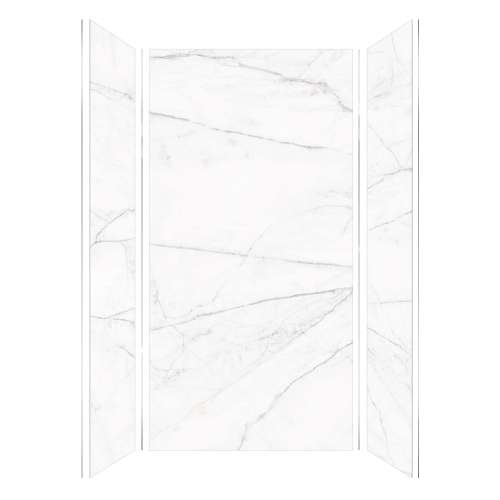 SMTWK483696-KI58G Trinity 48-in x 36-in x 96-in 3-Piece Shower Wall Kit, Everest (Glossy)