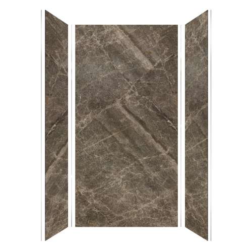 SMTWK483696-KI82H Trinity 48-in x 36-in x 96-in 3-Piece Shower Wall Kit, Ariel Desert (Honed)