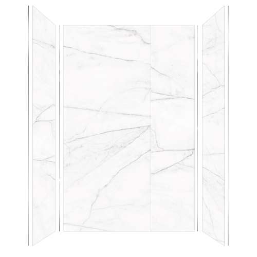 SMTWK603696-KI58G Trinity 60-in x 36-in x 96-in 4-Piece Shower Wall Kit, Everest (Glossy)