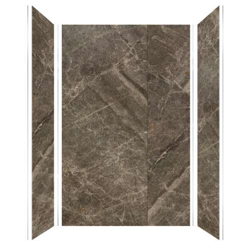 SMTWK603696-KI82G Trinity 60-in x 36-in x 96-in 4-Piece Shower Wall Kit, Ariel Desert (Glossy)