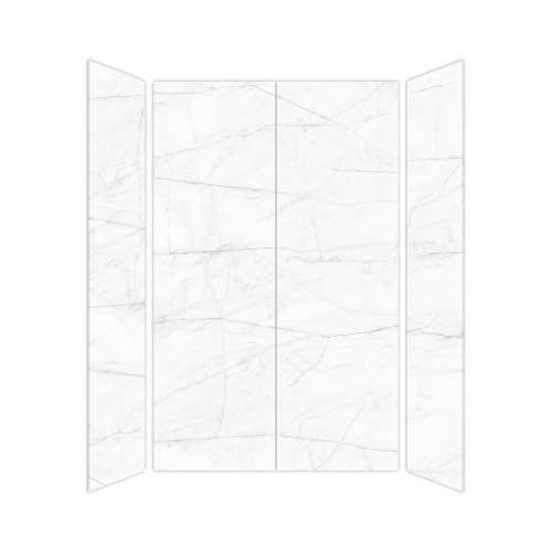 SMTWK603696C-KI58G Trinity 60-in x 36-in x 96-in 4-Piece Shower Wall Kit, Everest (Glossy)