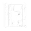 SMTWKE603696-KI01G Trinity Eco 60-in x 36-in x 96-in 3-Piece Shower Wall Kit, White Carrara (Glossy)