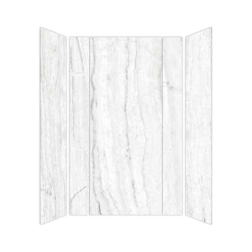 SMTWKE603696-KI31H Trinity Eco 60-in x 36-in x 96-in 3-Piece Shower Wall Kit, Sabana Grey (Honed)