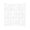 SMTWKE603696-KI58G Trinity Eco 60-in x 36-in x 96-in 3-Piece Shower Wall Kit, Everest (Glossy)