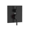 Samuel Müeller SMVFS2S-MB FlowStat Two Function Square ADA Thermostatic Valve And Trim, Matte Black