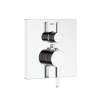 Samuel Müeller SMVFS2S-PC FlowStat Two Function Square ADA Thermostatic Valve And Trim, Polished Chrome