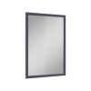 SMVM2434-MR-FR02-NB 24-in x 34-in Latitude Framed Vanity Mirror, Navy Blue