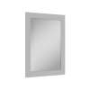 SMVM2434-MR-FR01-LG 24-in x 34-in Remington Framed Vanity Mirror, Light Grey
