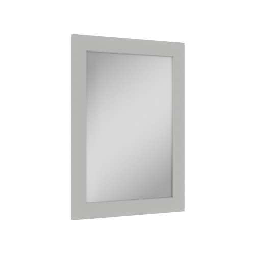SMVM2434-MR-FR01-LG 24-in x 34-in Remington Framed Vanity Mirror, Light Grey
