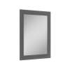 SMVM2434-MR-FR01-SG 24-in x 34-in Remington Framed Vanity Mirror, Smokey Grey