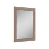 SMVM2434-MR-FR01-TW 24-in x 34-in Remington Framed Vanity Mirror, Tan Wood