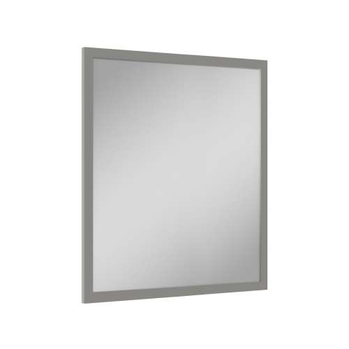 SMVM3034-MR-FR02-LG 30-in x 34-in Latitude Framed Vanity Mirror, Light Grey