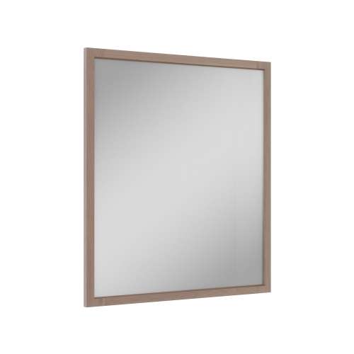 SMVM3034-MR-FR02-TW 30-in x 34-in Latitude Framed Vanity Mirror, Tan Wood