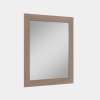 SMVM3034-MR-FR01-TW 30-in x 34-in Remington Framed Vanity Mirror, Tan Wood
