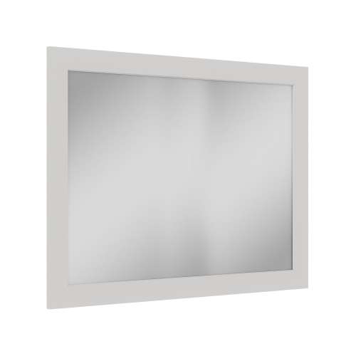 SMVM4234-MR-FR01-WH 42-in x 34-in Remington Framed Vanity Mirror, White