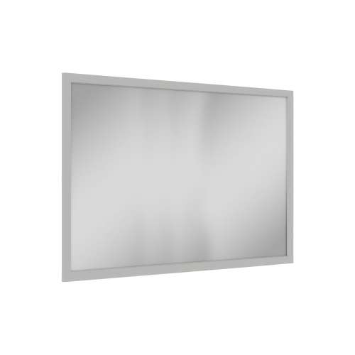 SMVM4834-MR-FR02-LG 48-in x 34-in Latitude Framed Vanity Mirror, Light Grey