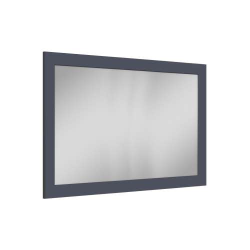 SMVM4834-MR-FR01-NB 48-in x 34-in Remington Framed Vanity Mirror, Navy Blue