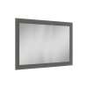 SMVM4834-MR-FR01-SG 48-in x 34-in Remington Framed Vanity Mirror, Smokey Grey