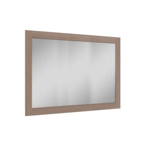 SMVM4834-MR-FR01-TW 48-in x 34-in Remington Framed Vanity Mirror, Tan Wood