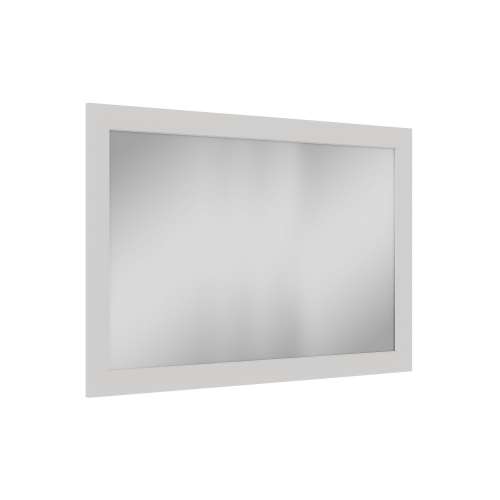 SMVM4834-MR-FR01-WH 48-in x 34-in Remington Framed Vanity Mirror, White