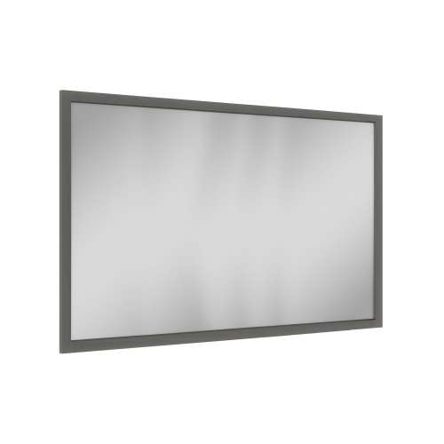 SMVM5434-MR-FR02-SG 54-in x 34-in Latitude Framed Vanity Mirror, Smokey Grey