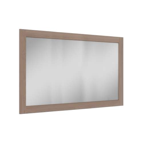 SMVM5434-MR-FR01-TW 54-in x 34-in Remington Framed Vanity Mirror, Tan Wood