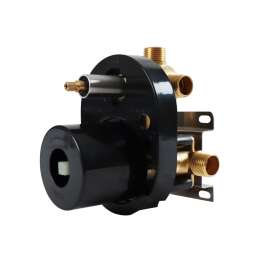 SMVTP3R-PC Theo Three Function Round ADA Pressure Balance Valve And Trim, Polished Chrome