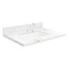 SMVTQU2522-1-M40 25-in x 22-in Vanity Top with Single Faucet Hole, Awaken Gold
