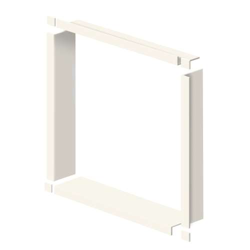 Samuel Müeller SMWTBK367-02 36-in x 2-in x 36-in Window Trim Kit, Cameo