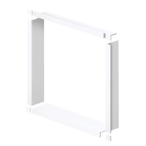 Samuel Müeller SMWTBK487-1001 48-in x 2-in x 48-in Window Trim Kit, Arctic white