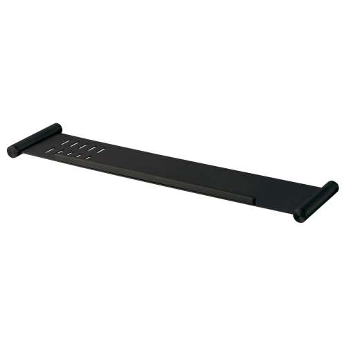 SMSS17-MB 18-in x 4-in x 1-in Stainless Steel Rectangular Shower Shelf, Matte Black
