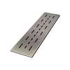 Samuel Müeller FLUCVRC32-SS Drain Cover for FLU Series Shower Bases with End Drains, Stainless