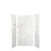 SMMWK363672-47V Monterey 36-in x 36-in x 72-in Glue to Wall 3-Piece Shower Wall Kit, Carrara (Velvet Smooth Finish)