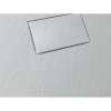 Samuel Müeller FLUCVRC-39 Drain Cover for FLU Series Shower Bases with Center Drains, Grey