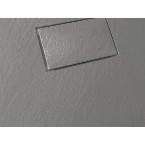 Samuel Müeller FZSCVRC-40 Drain Cover for Trimslate Shower Bases, Dark Grey