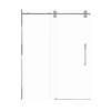 Teutonic Plus 60-in X 80-in Barn Shower Door with 3/8-in Clear Glass and Sampson Double-Sided Handle, Polished Chrome