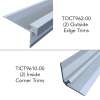 Samuel Müeller SMTTK964-00 Trinity 4-Piece Aluminum Trim Kit, Aluminium