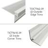 Samuel Müeller SMTTK964-39 Trinity 4-Piece Aluminum Trim Kit, Grey