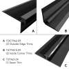 Samuel Müeller SMTTK965-09 Trinity 5-Piece Aluminum Trim Kit, Black