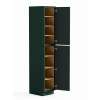 SMU189624R-ASM-FR01-GR Framington 18-in x 24-in x 96-in Assembled Remington Two Door Tall Utility Cabinet With Right-Hand Opening Door, Green